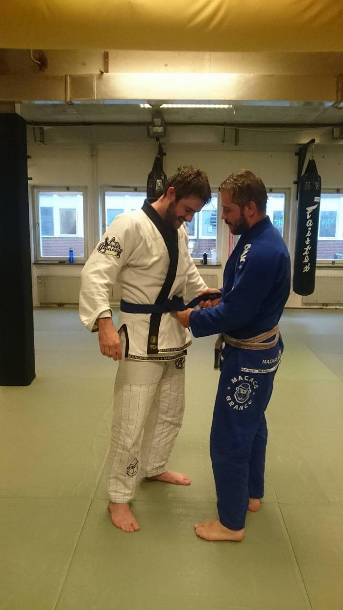 Blue belt · June 27, 2016 · Promoted by Martin Hedenberg