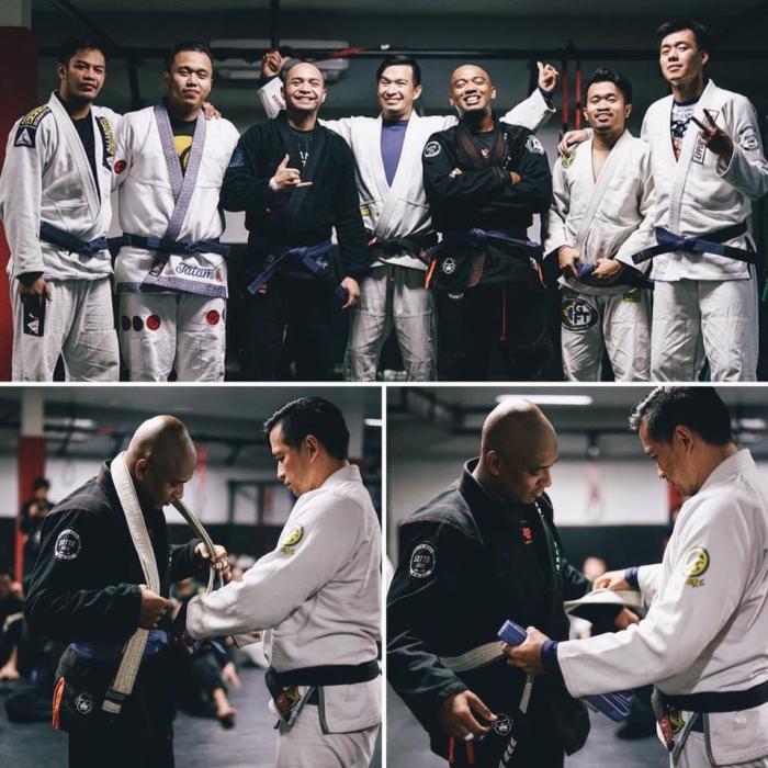 Blue belt · December 1, 2016 · Promoted by Deddy Wigraha
