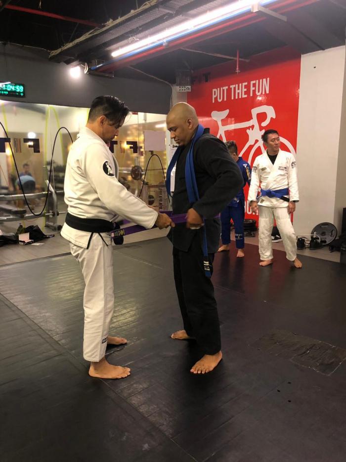 Purple belt · December 13, 2019 · Promoted by Deddy Wigraha