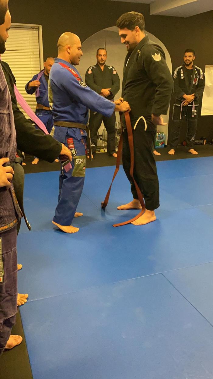 Brown belt · October 1, 2020 · Promoted by Domingos Ciccarino