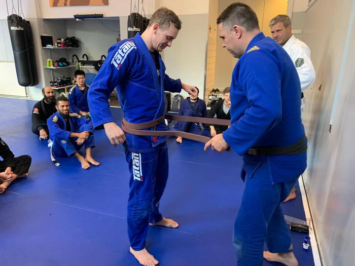Brown belt · October 4, 2020 · Promoted by Remco Pardoel