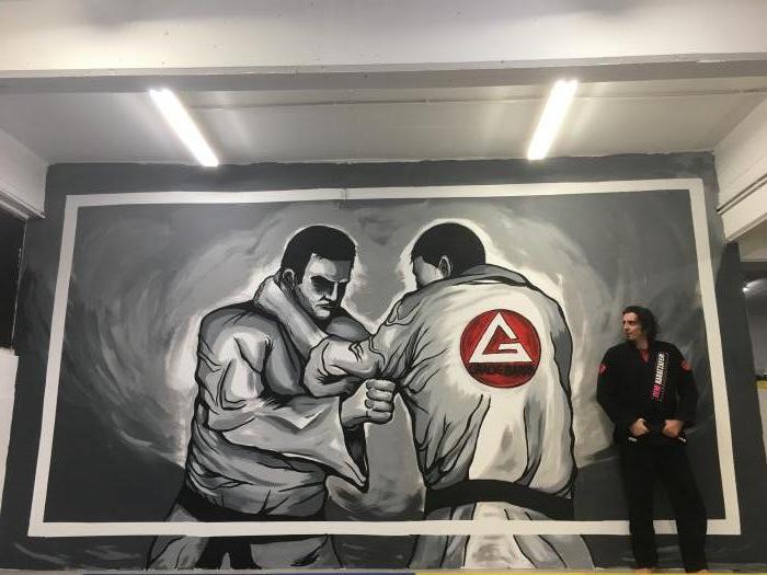 Some time ago at the School (wall drawing by a gifted student)
