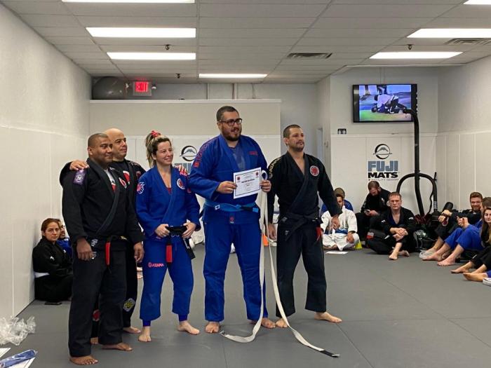 Blue belt · December 14, 2019 · Promoted by Luiz Paulo
