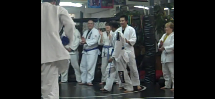Blue belt · September 25, 2010 · Promoted by John Crouch