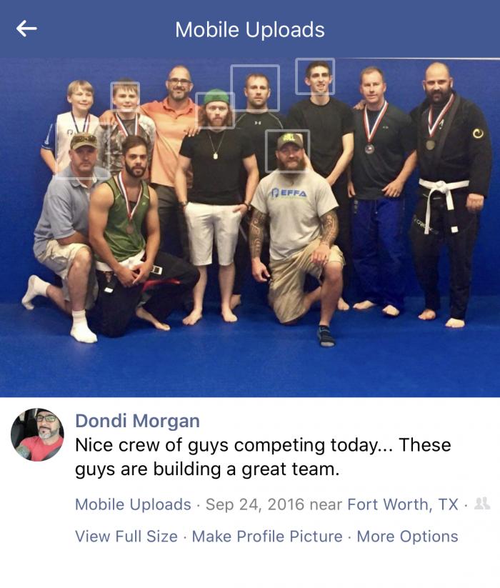 White belt · July 1, 2016