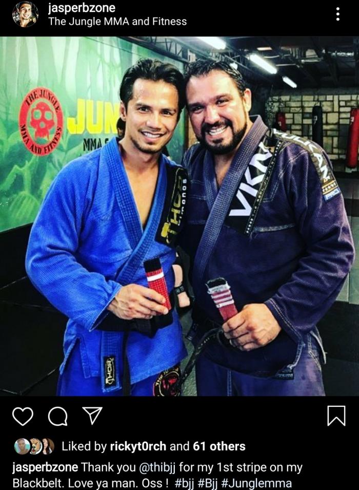 Black belt 1st degree · November 16, 2016 · Promoted by Thiago Domingues