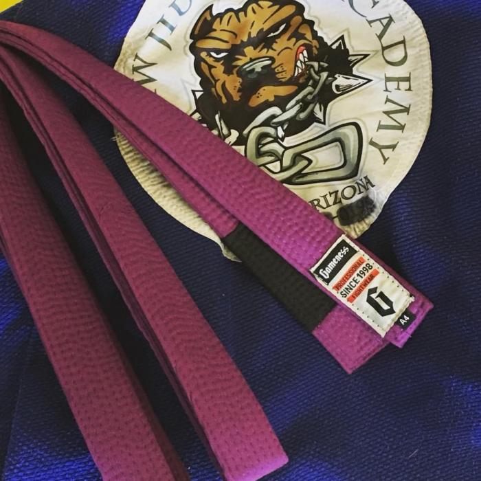 Purple belt · May 18, 2018 · Promoted by Ralph Villa