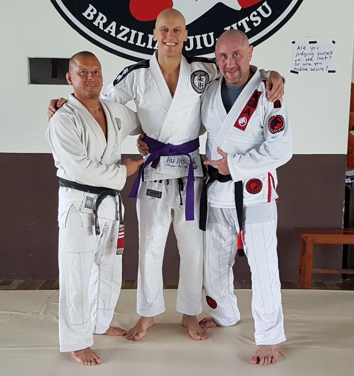 Purple belt · February 1, 2018 · Promoted by Fernando Salvador