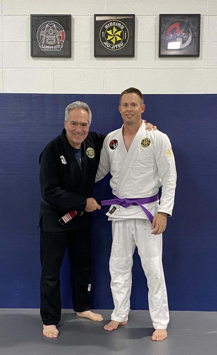 Prof. Rafael Lovato Sr., Purple belt, October 7th, 2020