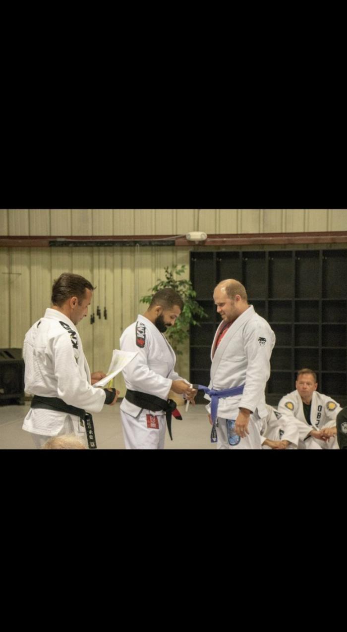 Blue belt · August 13, 2017 · Promoted by Bruno Malfacine