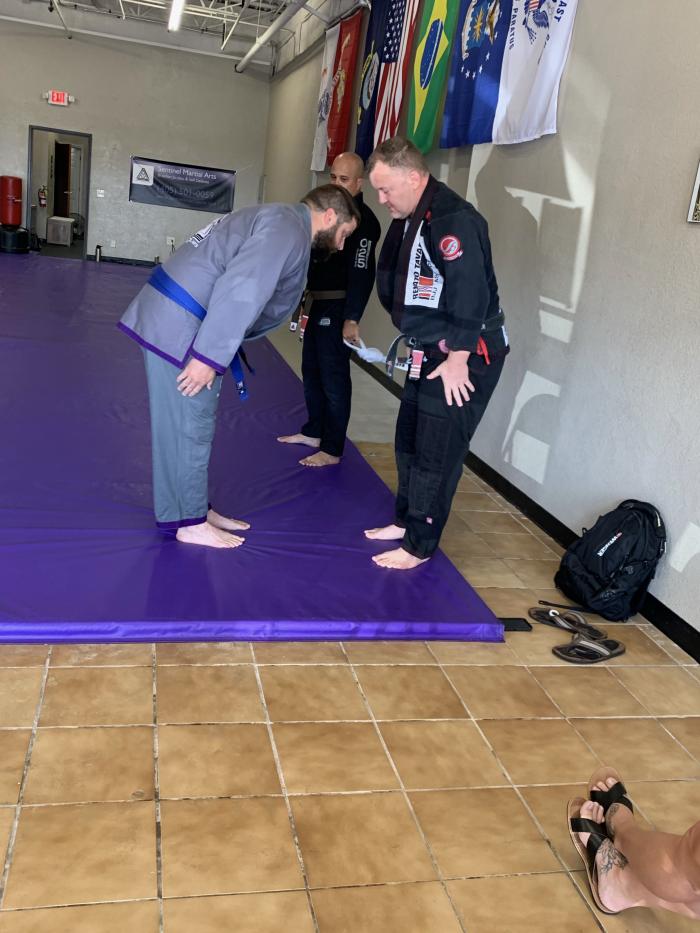 Blue belt · September 26, 2020 · Promoted by Todd Lawrence