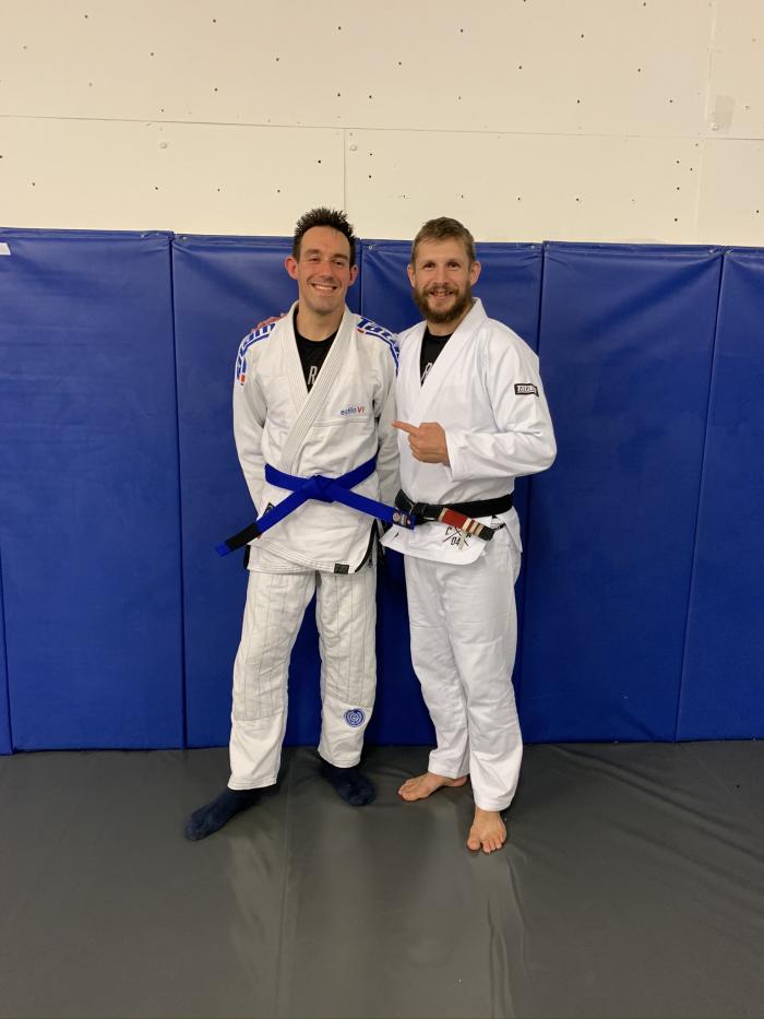 Blue belt · September 8, 2020 · Promoted by Chris Rees