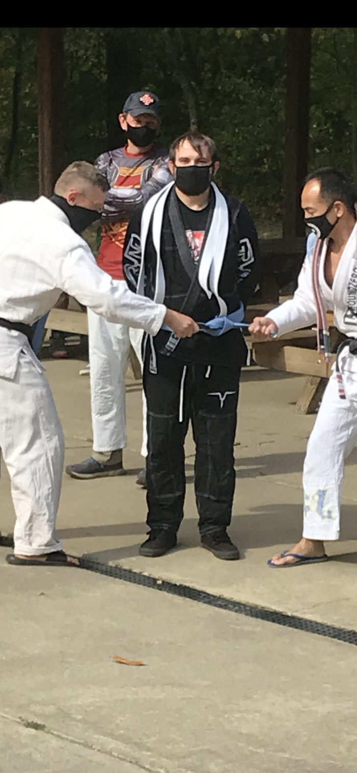Blue belt · October 4, 2020 · Promoted by Josh Fowler black cat mma