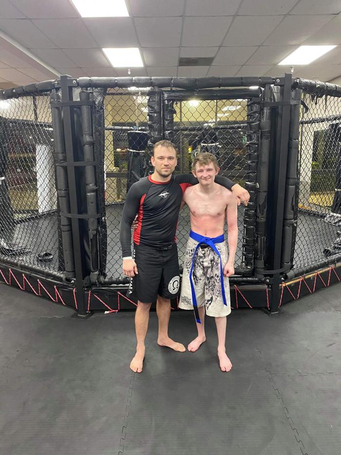 Blue belt · July 12, 2020 · Promoted by Thomas Carpenter
