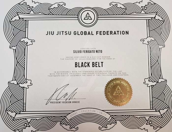 Black belt · July 15, 2017 · Promoted by Marco Barbosa