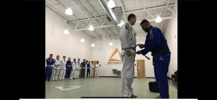 Blue belt · July 10, 2018 · Promoted by Alex Faria