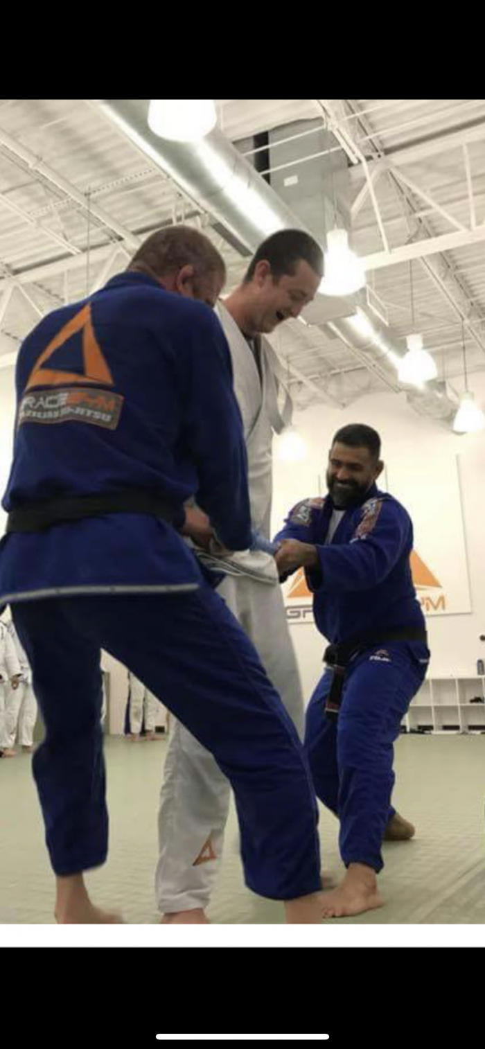 Blue belt · July 10, 2018 · Promoted by Alex Faria
