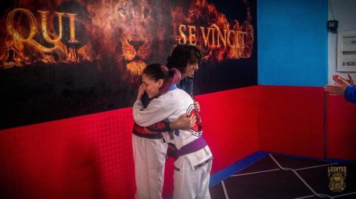 Purple belt · March 31, 2018 · Promoted by Aris Chajiiakovou
