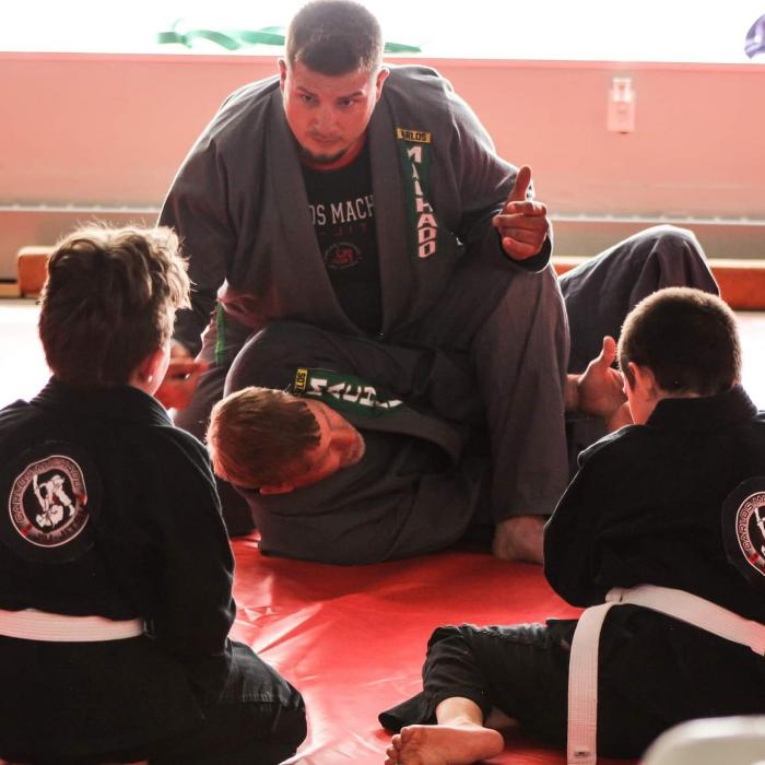 With the Kids Jiu Jitsu class