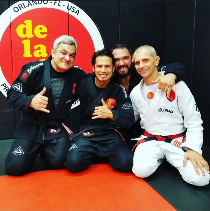 With Professor Ricardo Liborio, Thiago Domingues & Ricardo De la riva