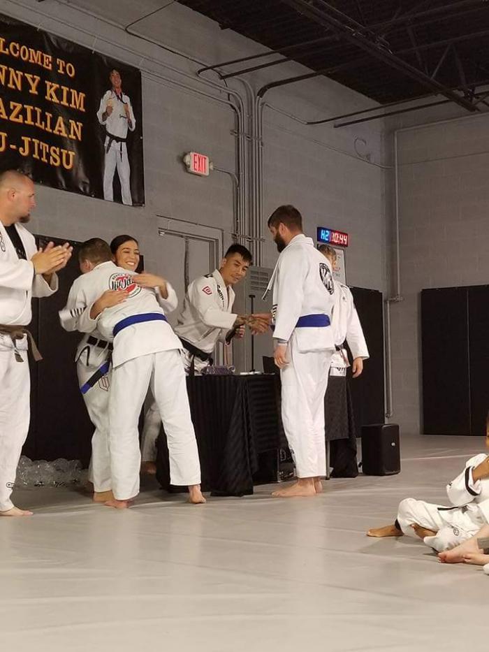 Blue belt · October 7, 2017 · Promoted by Kenny Kim