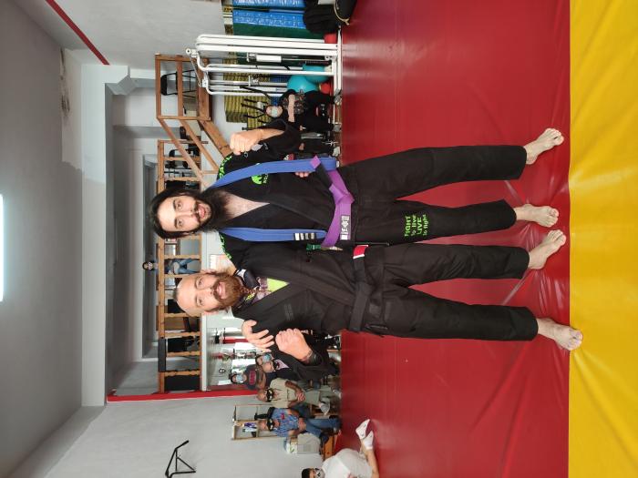 Purple belt · September 6, 2020 · Promoted by Alpha Wolf