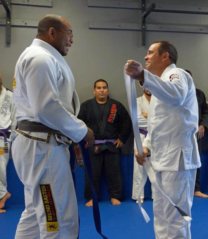 Blue belt · December 18, 2013 · Promoted by Professor Bruno Bastos Cruz