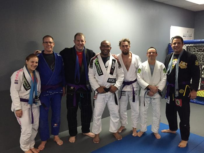 Purple belt · January 18, 2015 · Promoted by Professor Bruno Bastos Cruz