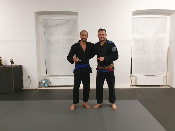 Blue belt · October 11, 2020 · Promoted by Michael Herčka
