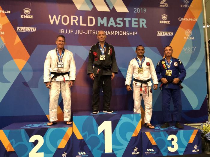 Master Worlds 2019 Podium Blackbelt Master 6 LW