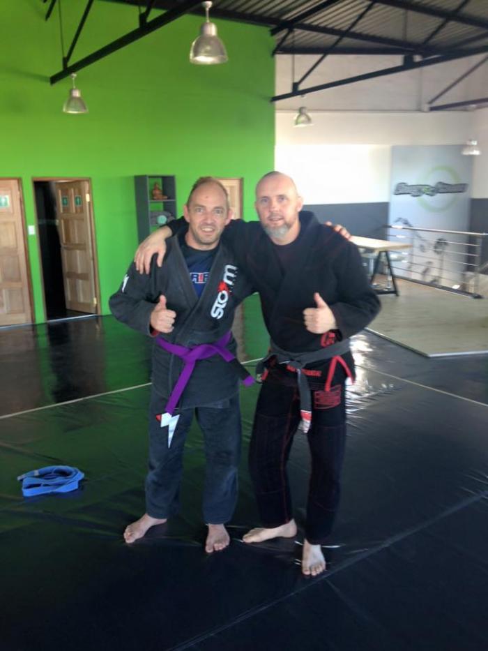 Purple belt · March 19, 2016 · Promoted by Rodney King