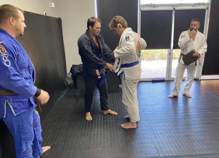 Blue belt · October 10, 2020 · Promoted by Josh Frye