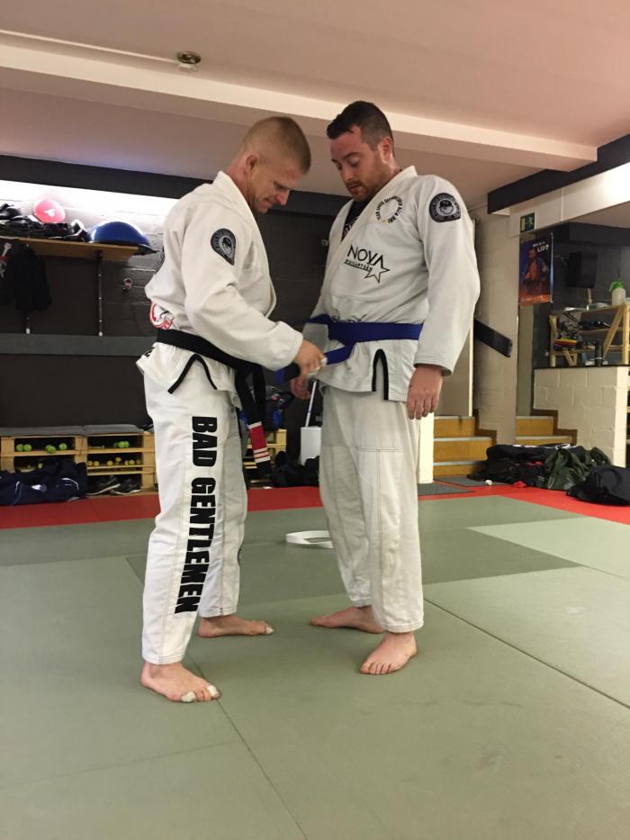 Blue belt · September 28, 2020 · Promoted by Karl-Fredrik Spets