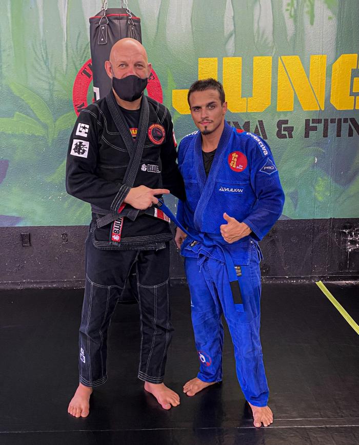Blue belt · September 4, 2020 · Promoted by Mike Lee