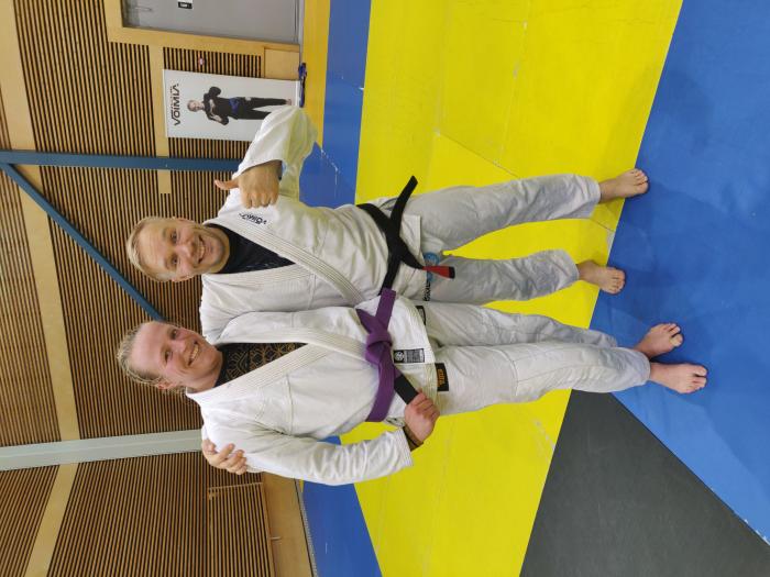 Purple belt · October 13, 2020 · Promoted by Jorgen Matsi