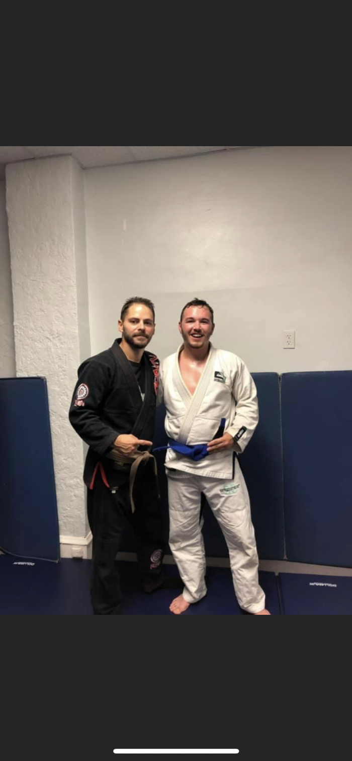 Blue belt · September 17, 2019 · Promoted by Ed Anderson