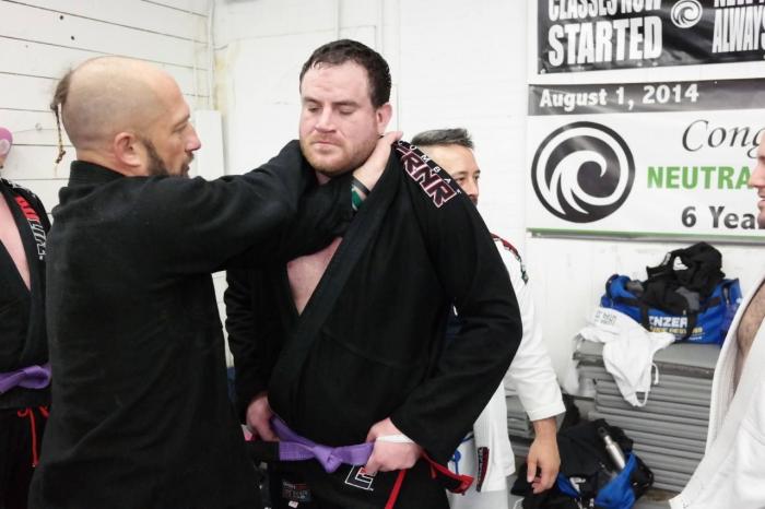 Purple belt · December 12, 2015 · Promoted by Jonathan Friedland