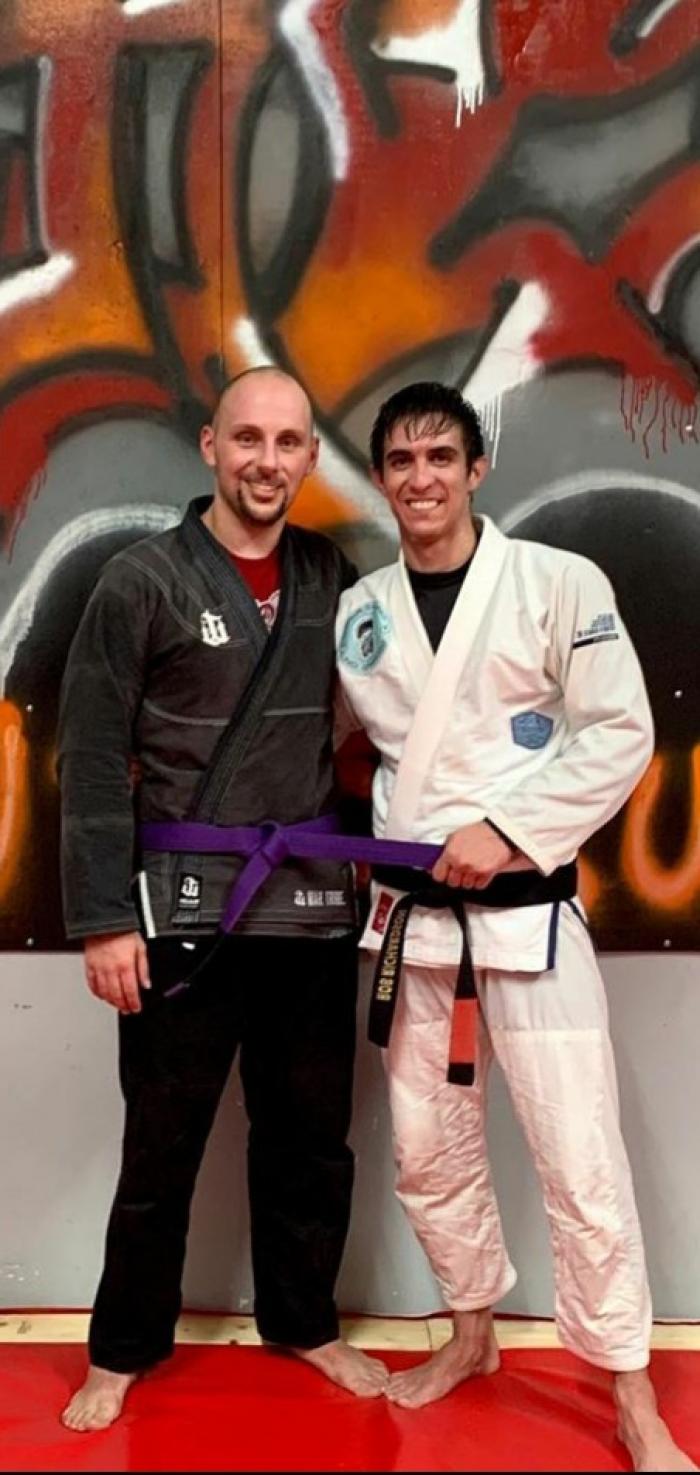 Purple belt · November 21, 2019 · Promoted by Rob Richardson