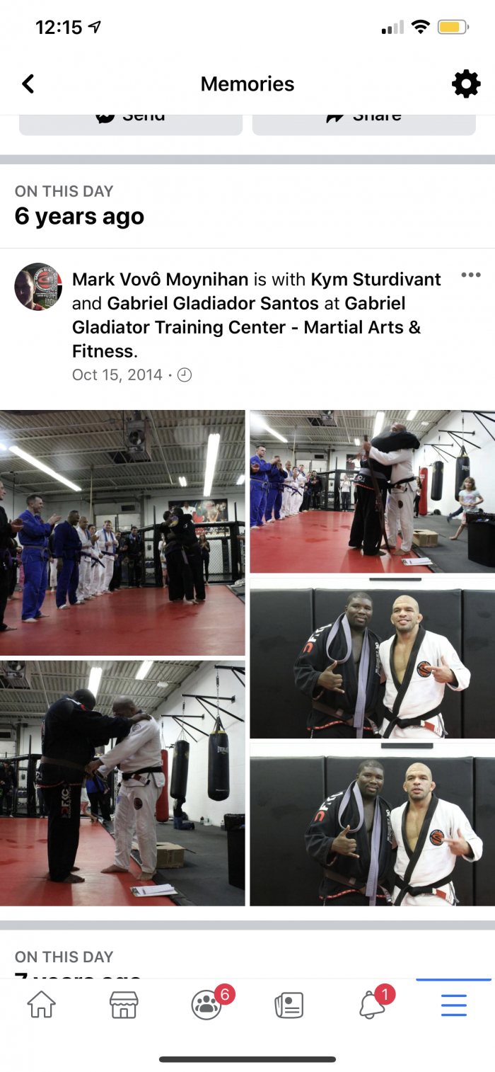 Brown belt · January 1, 2015 · Promoted by Gabriel Santos