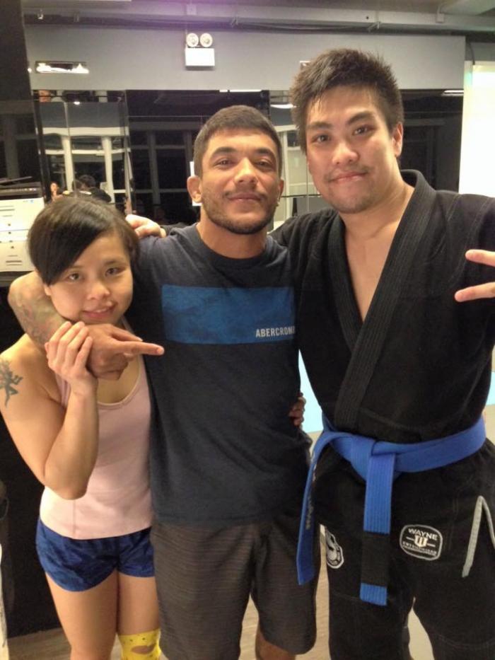Blue belt · September 8, 2015 · Promoted by Professor Mike Powers & Professor Daniel Charles Pereira