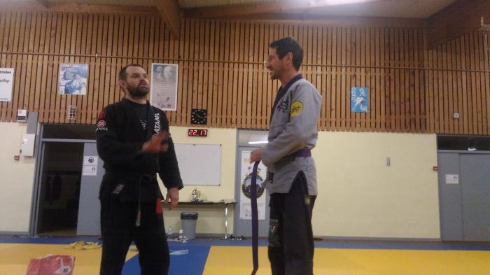 Purple belt · December 27, 2018 · Promoted by David Caillebot