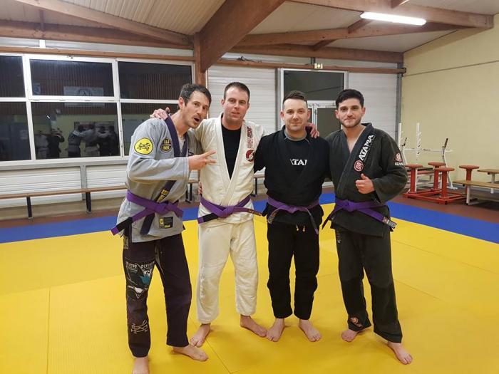 Purple belt · December 27, 2018 · Promoted by David Caillebot