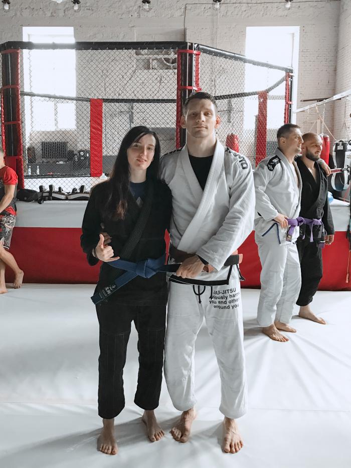 Blue belt · October 17, 2020 · Promoted by Paul Stolyar