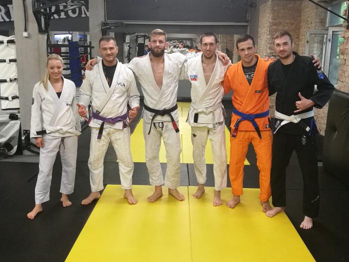 Trip to Poznan in 2018 as white belt