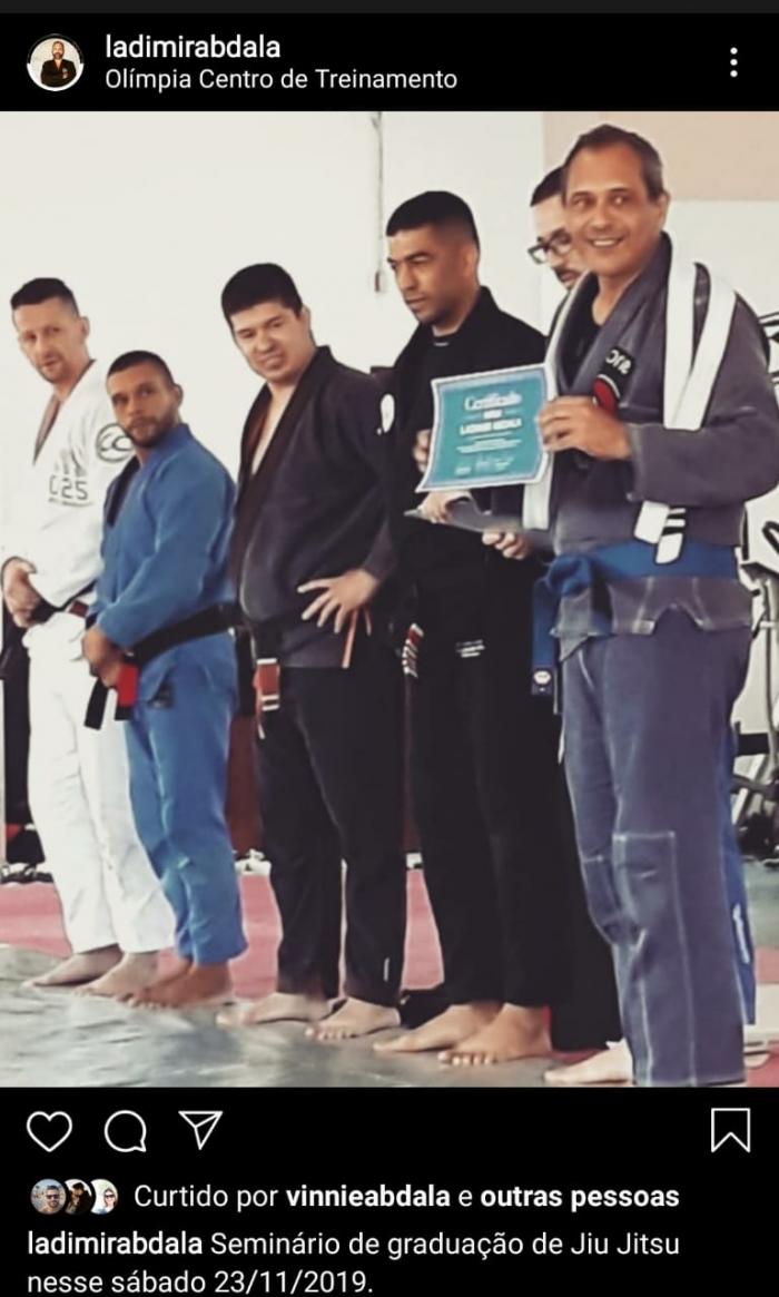 Blue belt · November 23, 2019 · Promoted by Guto Campos