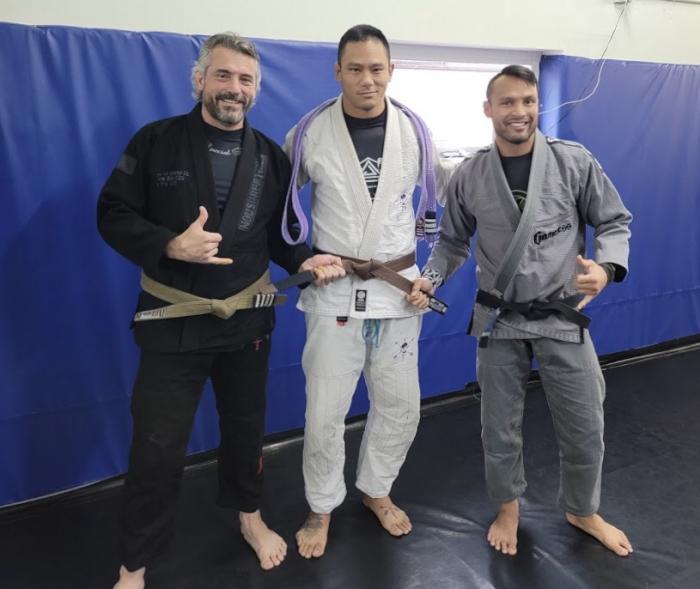 Brown belt · October 10, 2020 · Promoted by Jason Palacios