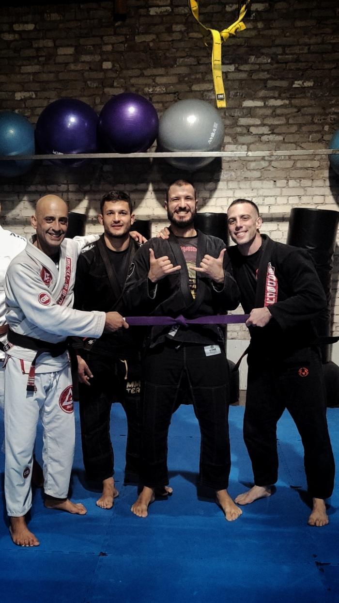 Purple belt · October 10, 2020 · Promoted by Christos-Michail Karatzaferis (Christos K. Markez)