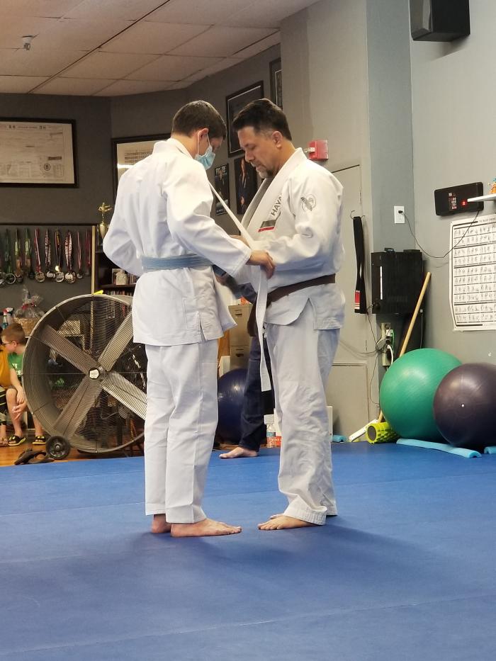 Blue belt · July 31, 2020 · Promoted by Raymond Ruble