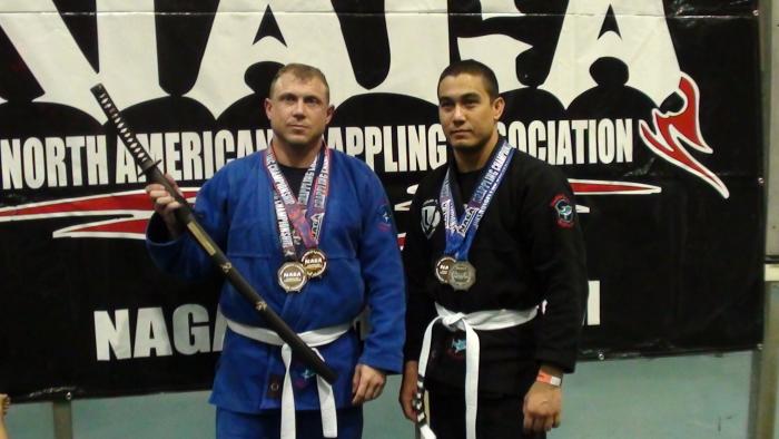 First NAGA Tournament nogi in Chicago with Prof Allen Corbin