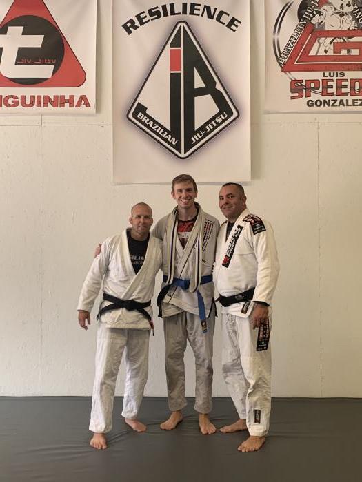 Blue belt promotion